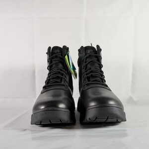 Interceptor Jarret Tactical Boots Mens 9.5 Black Waterproof Side Zip Work